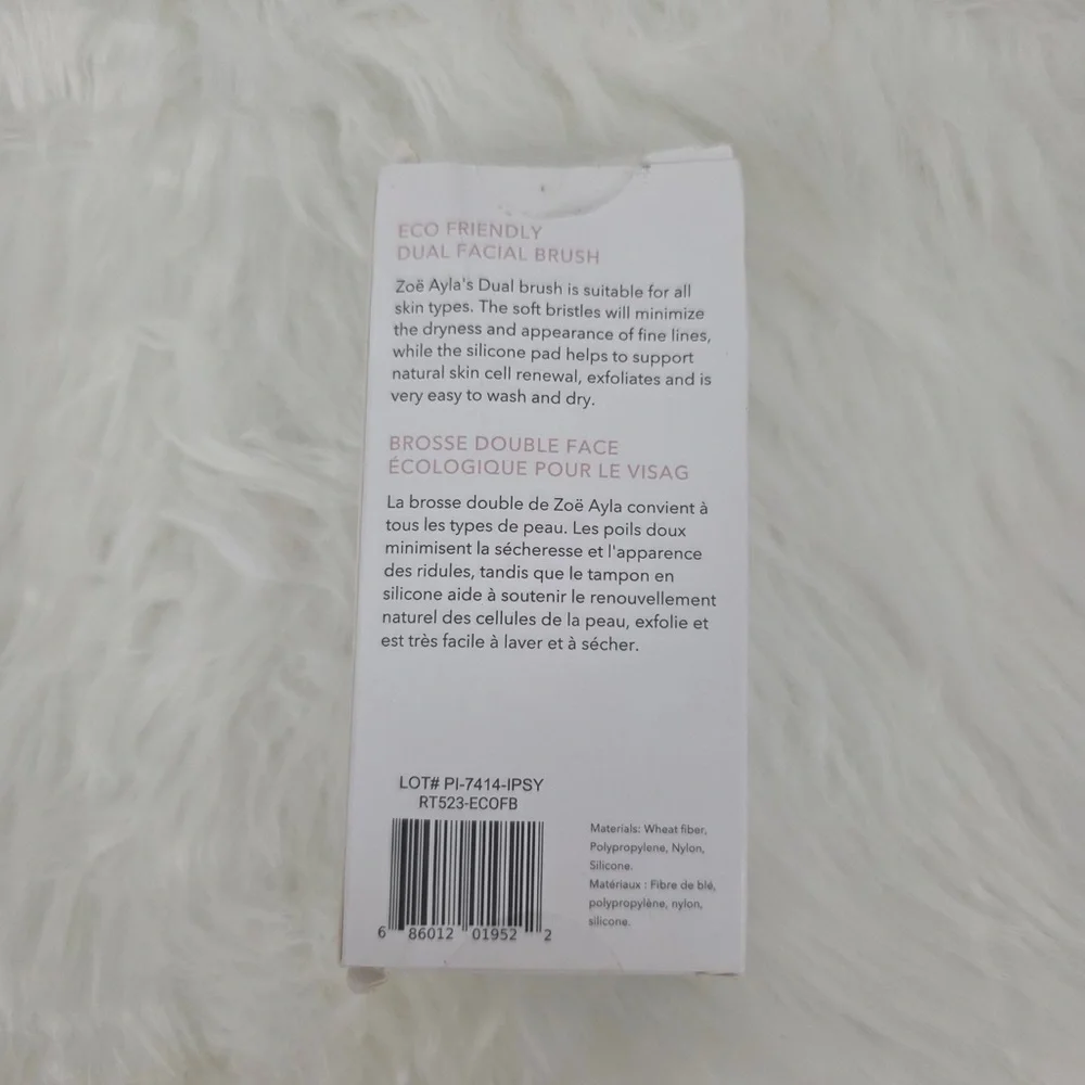 Zoë Ayla Eco Griendly Dual Facial Brush